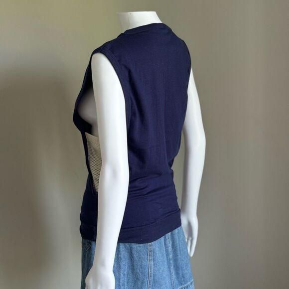 Vintage Dallas TM Side Open Navy Tank Top - Picture 7 of 10